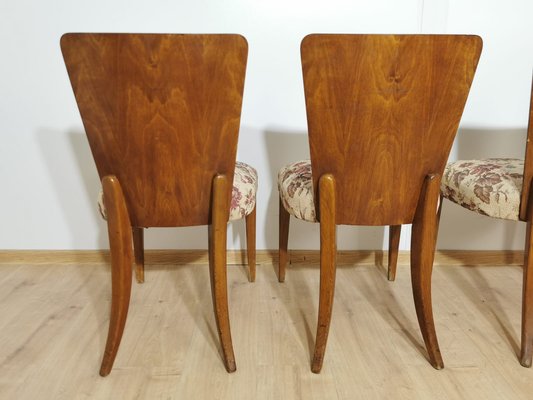 Art Deco Dining Chairs by Jindrich Halabala, Set of 4-QJA-1196010