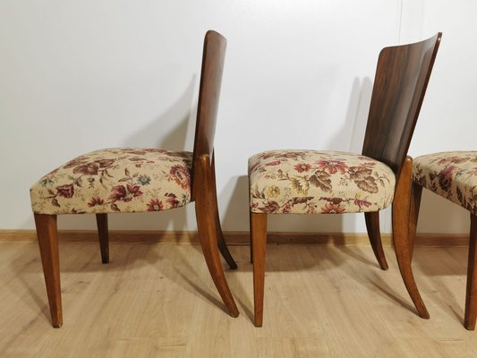 Art Deco Dining Chairs by Jindrich Halabala, Set of 4-QJA-1196010