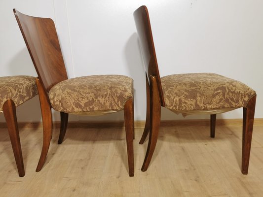 Art Deco Dining Chairs by Jindrich Halabala, Set of 4-QJA-1183319