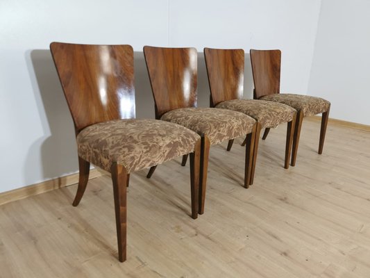 Art Deco Dining Chairs by Jindrich Halabala, Set of 4-QJA-1183319