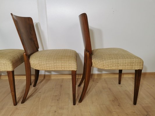 Art Deco Dining Chairs by Jindrich Halabala, Set of 4-QJA-1196009