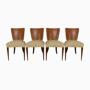 Art Deco Dining Chairs by Jindrich Halabala, Set of 4-QJA-1196009