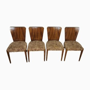 Art Deco Dining Chairs by Jindrich Halabala, Set of 4-QJA-1183319