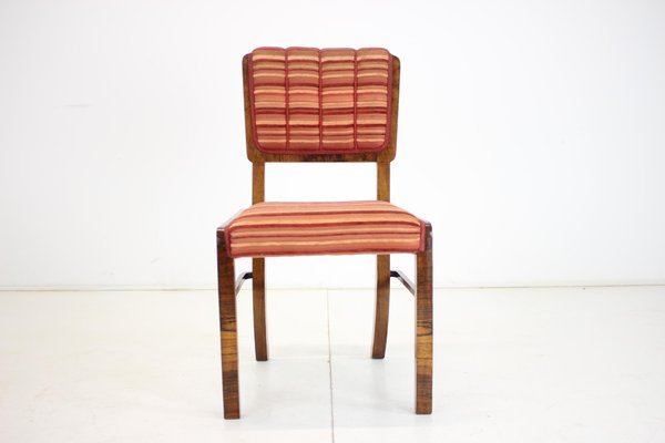 Art Deco Dining Chairs, Czechoslovakia, 1930s, Set of 4-TZ-1431432