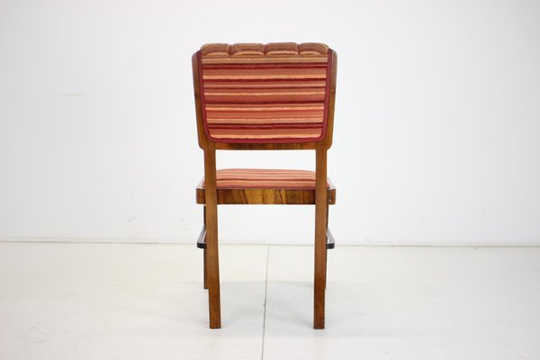 Art Deco Dining Chairs, Czechoslovakia, 1930s, Set of 4-TZ-1431432