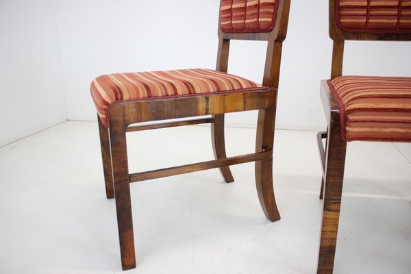 Art Deco Dining Chairs, Czechoslovakia, 1930s, Set of 4-TZ-1431432