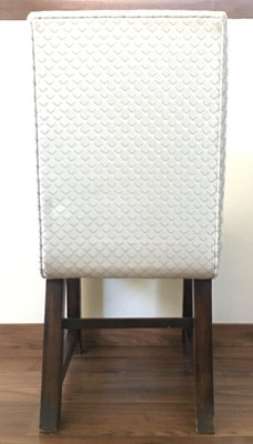 Art Deco Dining Chairs with Upholstery, Italy, Set of 6-PSK-1003066