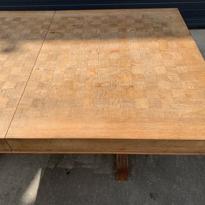 Art Déco Dining Table in Oak from De Coene, 1940s-VBM-1275131