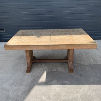 Art Déco Dining Table in Oak from De Coene, 1940s-VBM-1275131