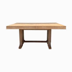 Art Déco Dining Table in Oak from De Coene, 1940s-VBM-1275131