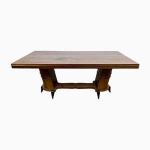 Art Deco Dining Table in Rosewood with Unusual Base-VMP-1231630