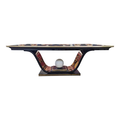 Art Deco Dining Table with Backlit Top-BEW-1822750