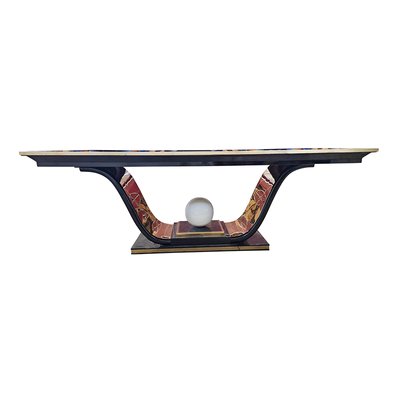 Art Deco Dining Table with Backlit Top-BEW-1822750