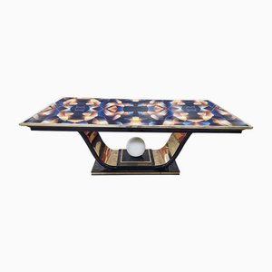 Art Deco Dining Table with Backlit Top-BEW-1822750