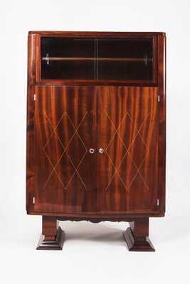 Art Deco Display Cabinet in Mahogany, France, 1920s-WHY-1790688