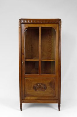 Art Deco Display Cabinet in Walnut, 1920-XNH-1804555