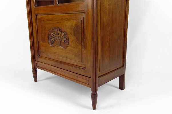 Art Deco Display Cabinet in Walnut, 1920-XNH-1804555