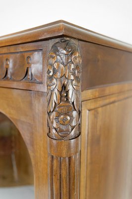 Art Deco Display Cabinet in Walnut, 1920-XNH-1804555