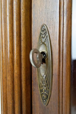 Art Deco Display Cabinet in Walnut, 1920-XNH-1804555