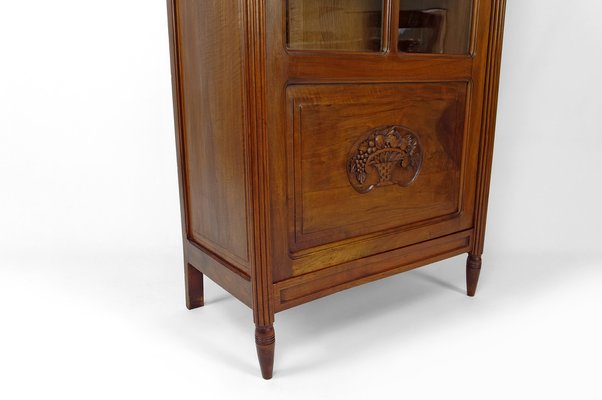 Art Deco Display Cabinet in Walnut, 1920-XNH-1804555