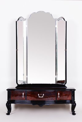 Art Deco Dressing Mirror in Walnut, 1920s-WHY-1780354