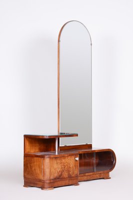 Art Deco Dressing Mirror in Walnut, Czech, 1920s-WHY-1778055