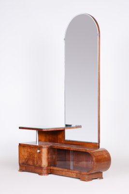 Art Deco Dressing Mirror in Walnut, Czech, 1920s-WHY-1778055