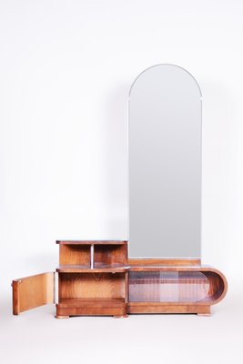 Art Deco Dressing Mirror in Walnut, Czech, 1920s-WHY-1778055