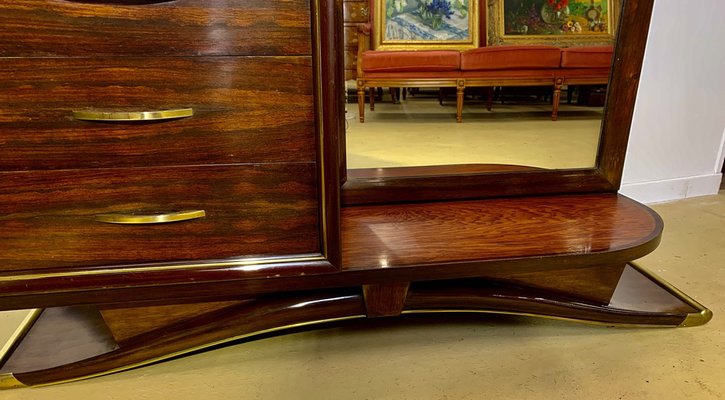 Art Deco Dressing Table in Rosewood, 1920s-EQU-1421706