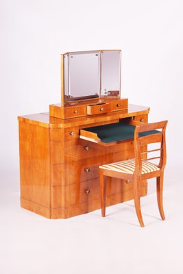 Art Deco Dressing Table with Mirror, 1920s-WHY-1768424