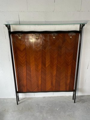 Art Deco Ebony & Rosewood Cabinet, 1920s-UQL-887493