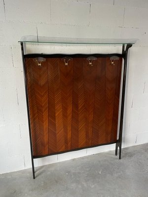 Art Deco Ebony & Rosewood Cabinet, 1920s-UQL-887493