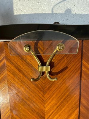 Art Deco Ebony & Rosewood Cabinet, 1920s-UQL-887493