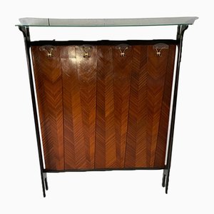 Art Deco Ebony & Rosewood Cabinet, 1920s-UQL-887493