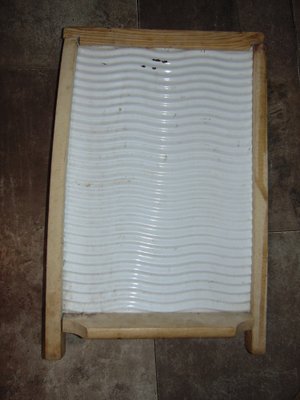 Art Deco Enameled Washboard, 1930s-CAQ-1397070