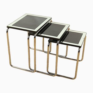 Art Deco English Nesting Tables, 1920s, Set of 3-XHV-1816737