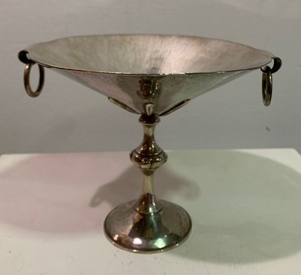 Art Deco English Silver Bowl from BWW, 1930s-IKW-798339