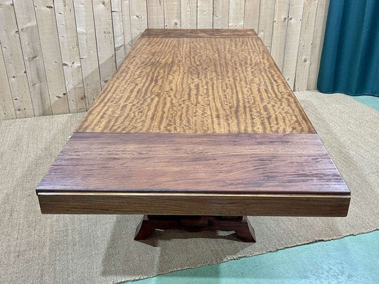 Art Deco Extendable Mahogany Dining Table-QYF-1811680