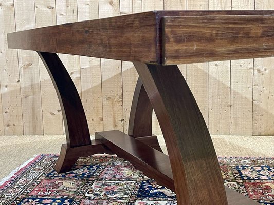 Art Deco Extendable Mahogany Dining Table-QYF-1811680