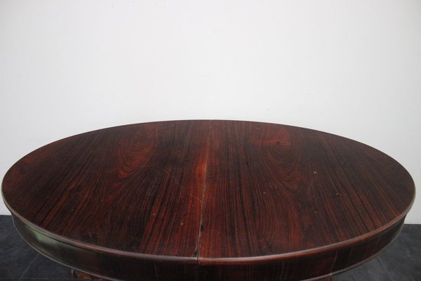 Art Deco Extendable Rosewood Dining Table, 1920s-IJR-769292