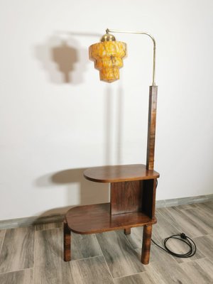 Art Deco Floor Lamp attributed Jindrich Halabala, 1930s-QJA-1824591