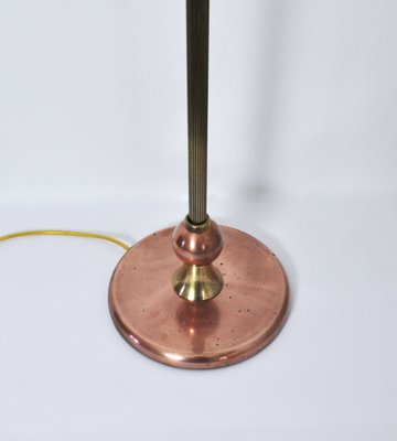 Art Deco Floor Lamp in Brass and Copper-HPQ-1178582