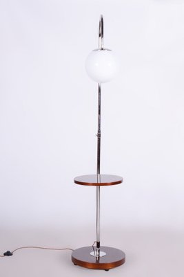 Art Deco Floor Lamp in Chrome attributed to Jindřich Halabala for Up Závody, Czechia, 1930s-WHY-1736126