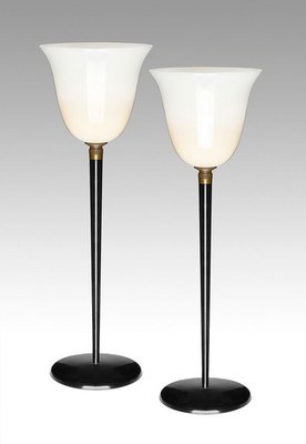 Art Deco Floor Lamps, 1930s, Set of 2-HDU-1970063