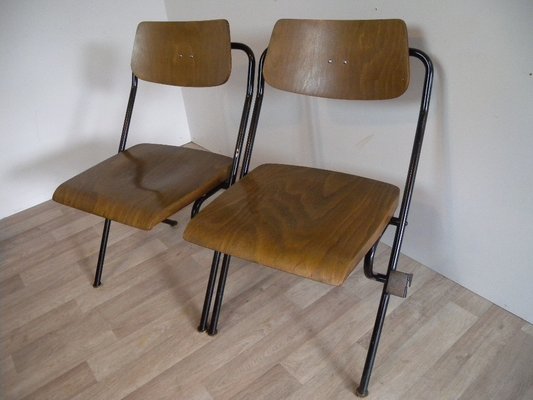 Art Deco Folding Chairs from Drabert, 1930s, Set of 2-FEO-1784332