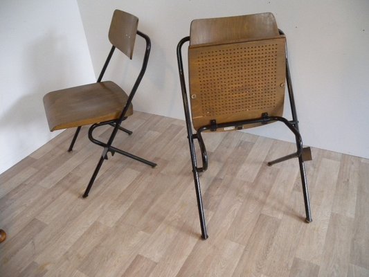 Art Deco Folding Chairs from Drabert, 1930s, Set of 2-FEO-1784332