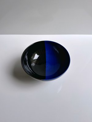 Art Deco Footed Bowl with Two-Tone Glaze, 1930s-VTK-2022846