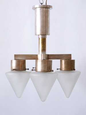 Art Deco Four-Flamed Ceiling Lamp, Germany, 1930s-WPT-1721549