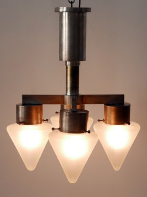 Art Deco Four-Flamed Ceiling Lamp, Germany, 1930s-WPT-1721549