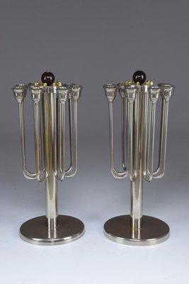 Art Deco French Candleholders, 1930s, Set of 2-GXL-554452